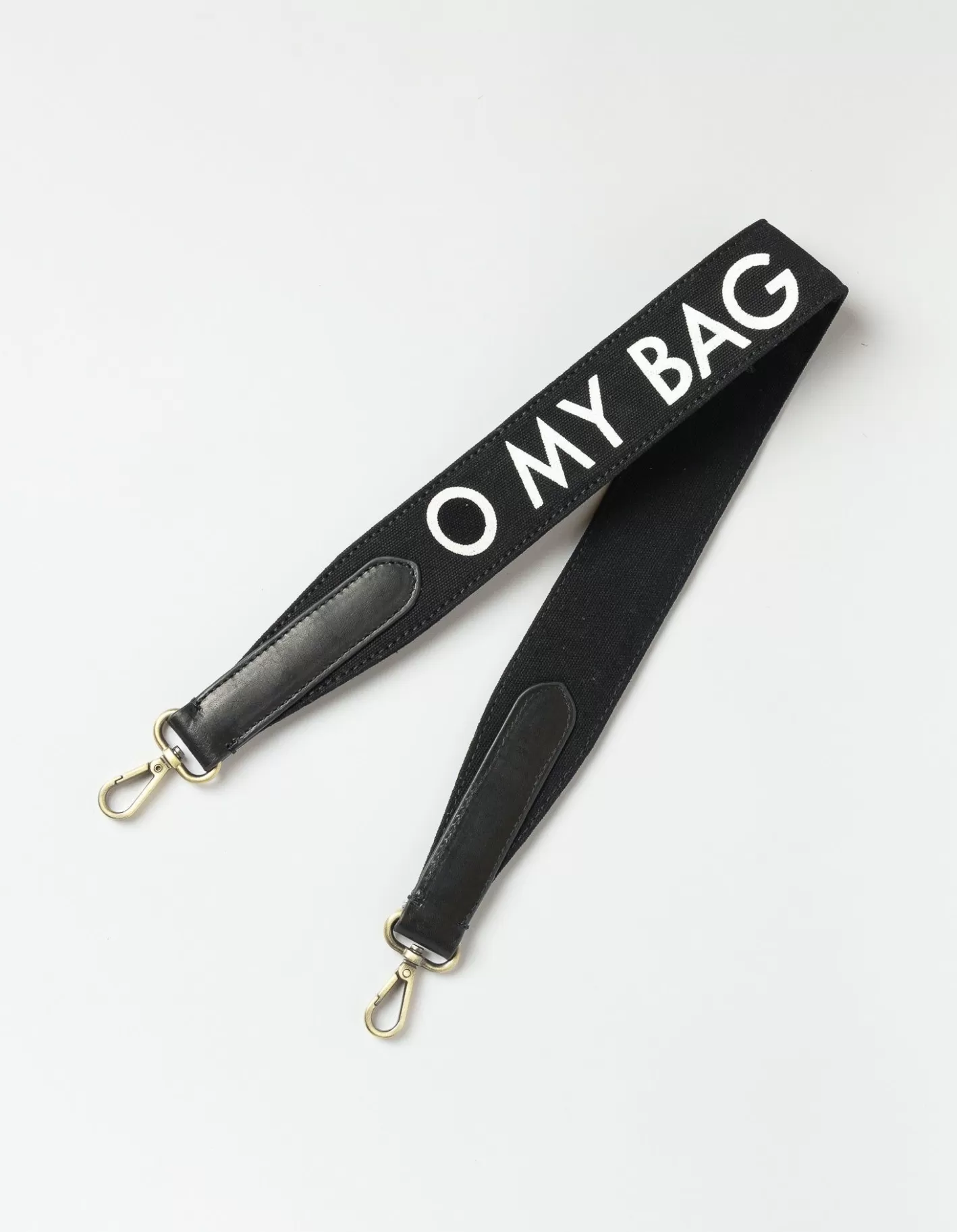 Women O My Bag Shoulder Canvas Logo Strap